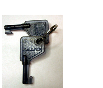 Employee Time Clocks - Amano PIX Key Amano PIX key AJR-201150